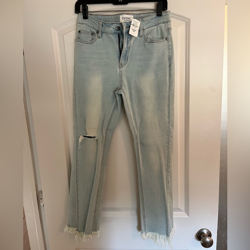 Brand new womens jeans with rips - size 28